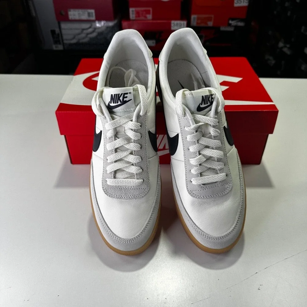 Nike Killshot 2 Leather Sail Oil Grey Gum Yellow 432997-121 Men's Size 8.5 NEW